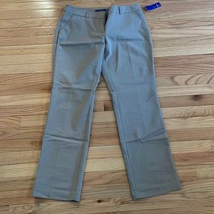 Apt 9 NWT Straight Mid-Rise Dress Pants
